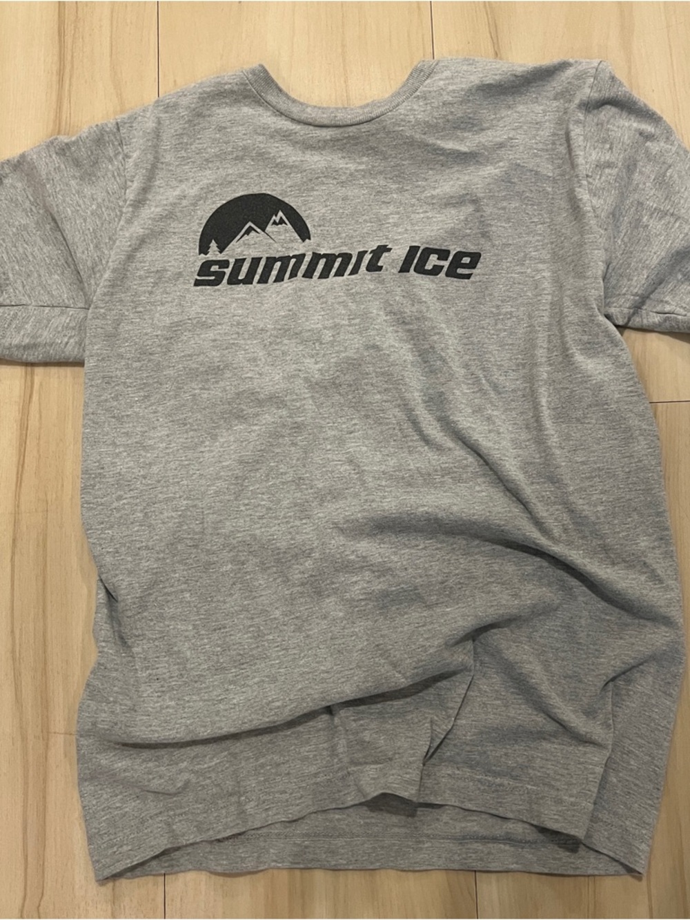 Summit Ice Gray Logo Tee